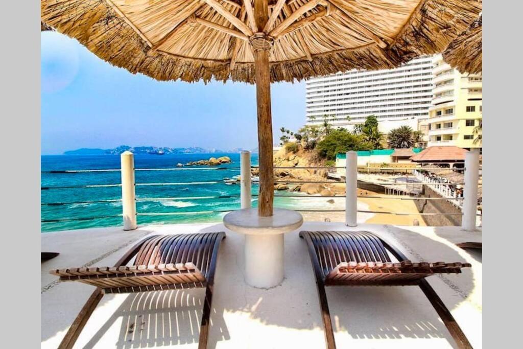 Suite Frente Al Mar En El Corazon De Acapulco Exteriér fotografie